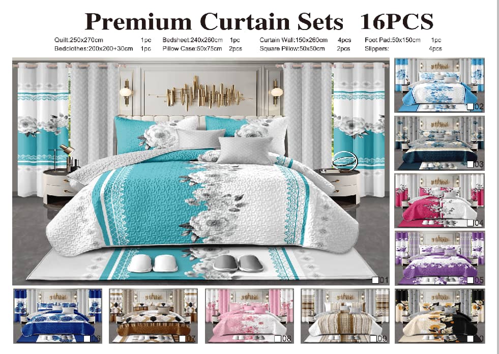 Drap de 16 pièces