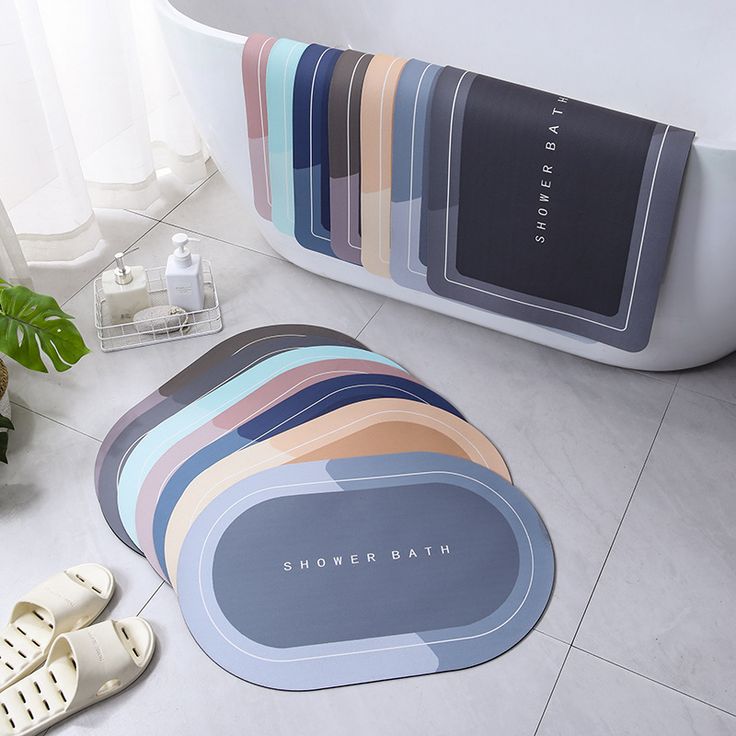 Tapis de Bain Doux & Antidérapant