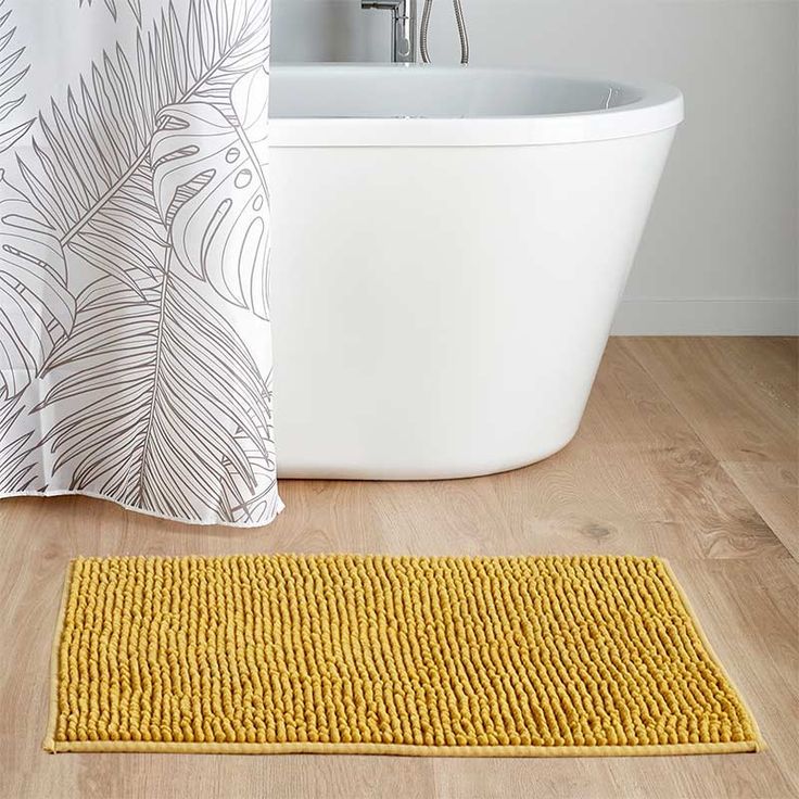 Tapis de Bain Doux & Antidérapant