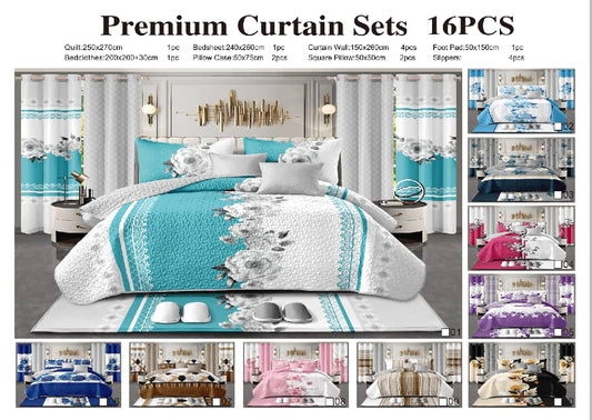 Drap de 16 pièces